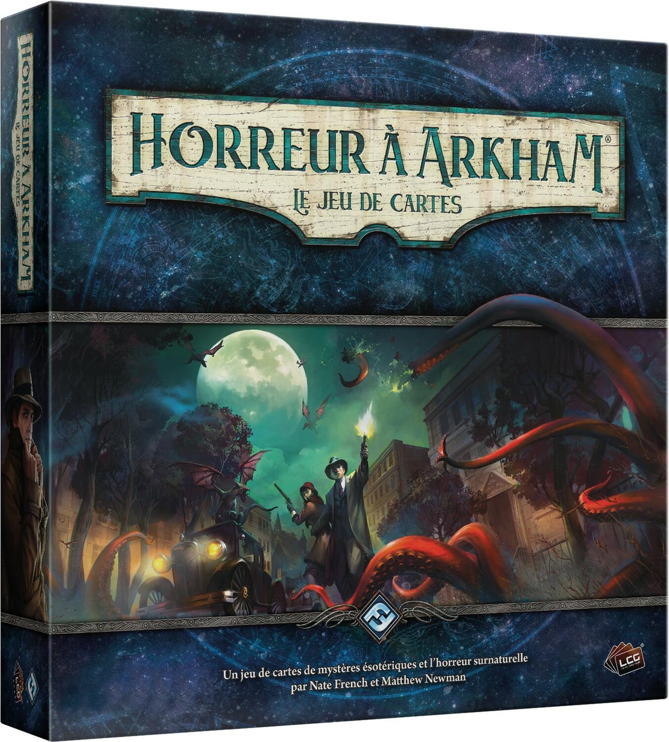 Horreur à Arkham: Le Jeu de Cartes Cover 3d