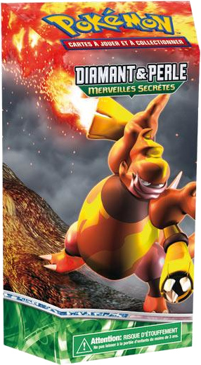 Pokémon: Diamant & Perle - Merveilles Secrètes - Coulée de Lave Cover 3d