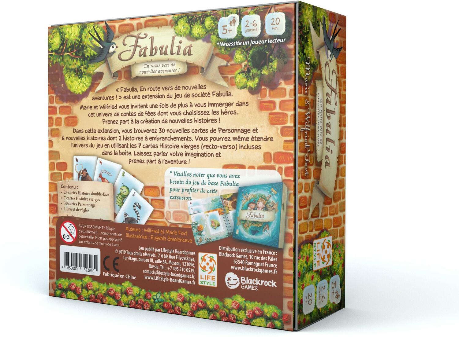 Fabulia: En Route vers de Nouvelles Aventures ! Back 3d