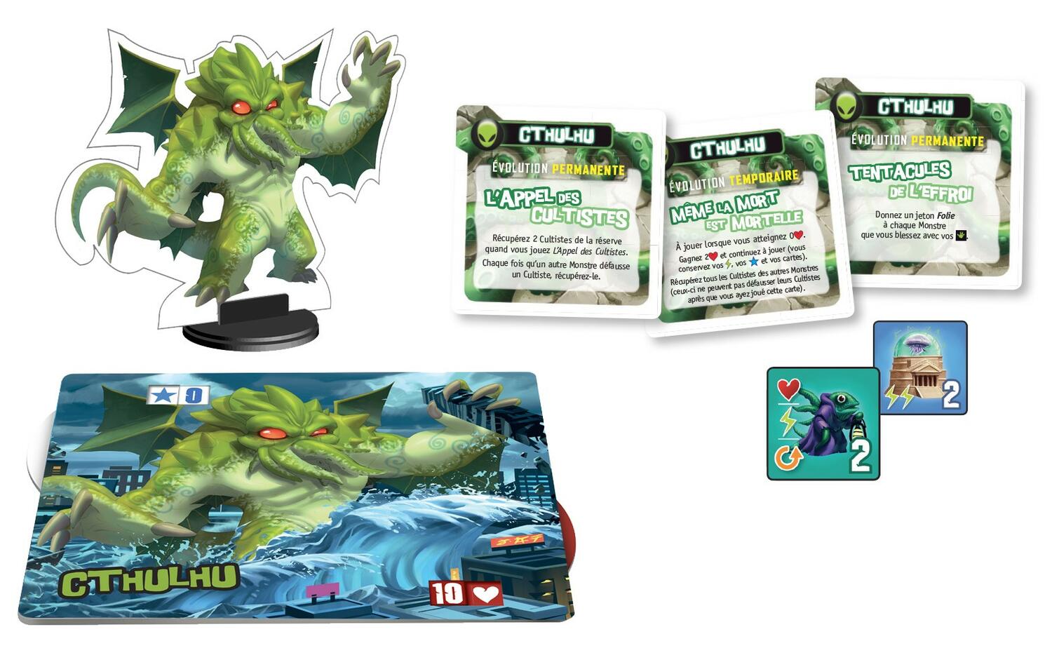 King of Tokyo/New York: Monster Pack - Cthulhu Eclate