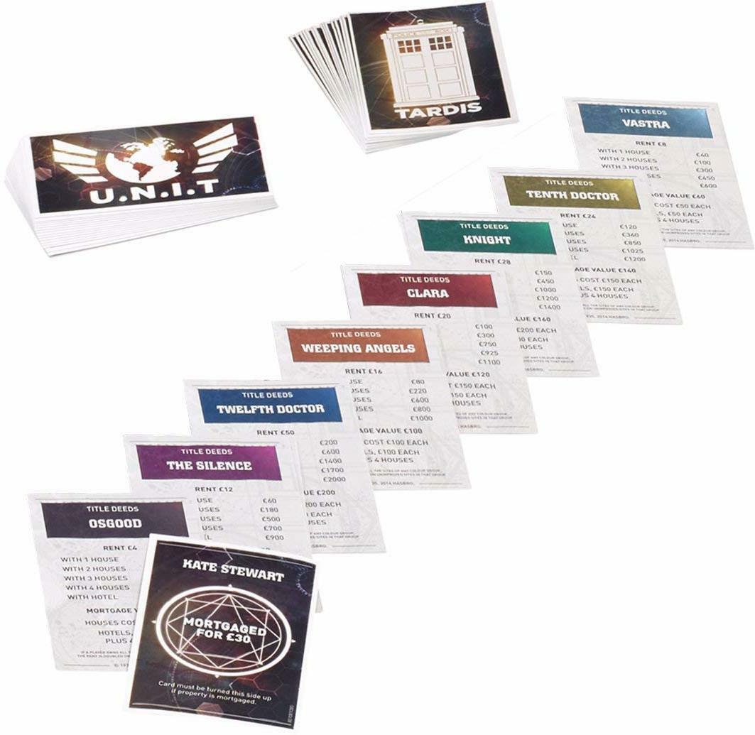 Monopoly: Doctor Who - Regeneration Edition Materiels