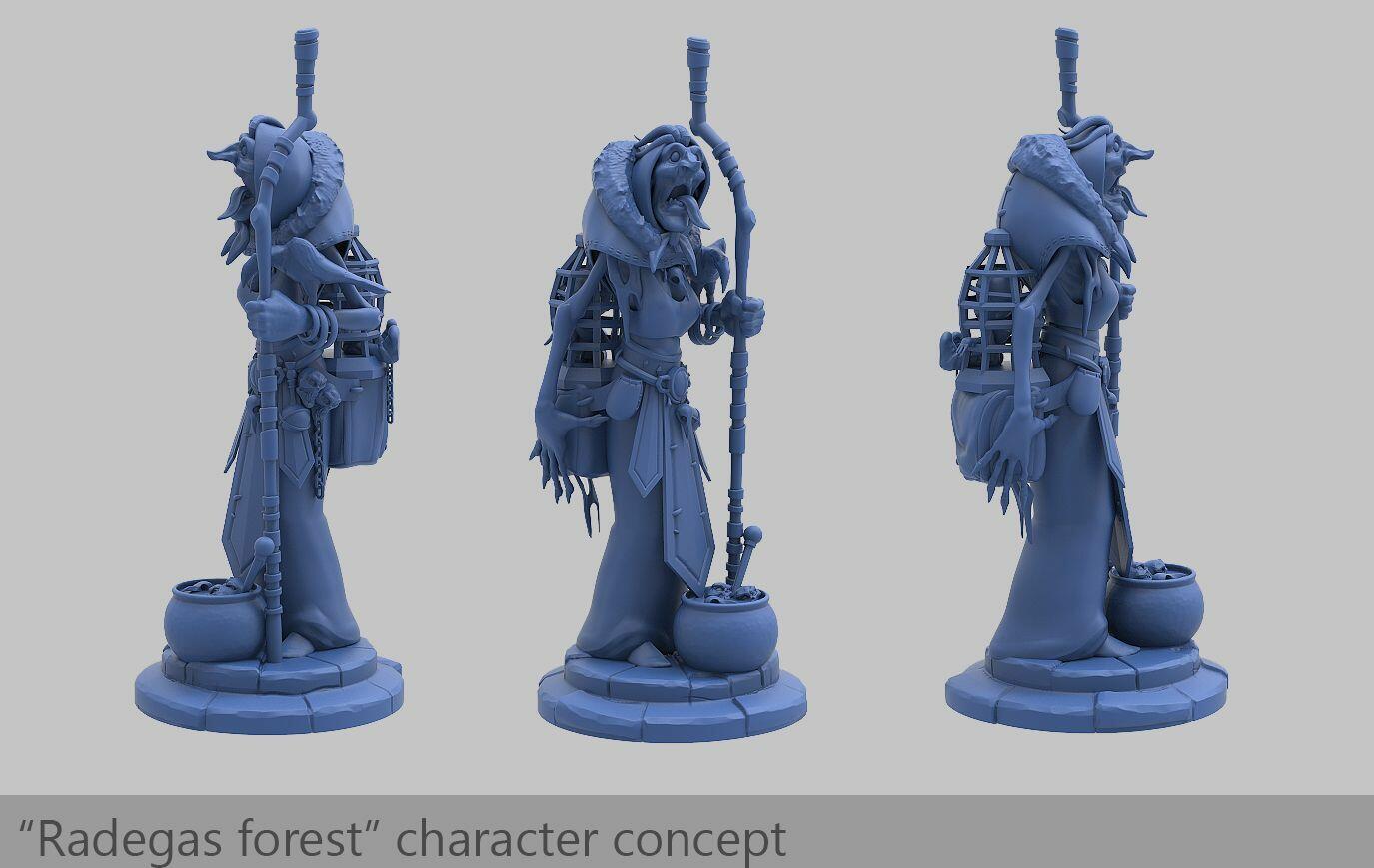 Forest of Radgost Figurines