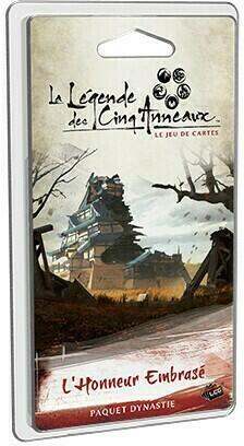 La Légende des Cinq Anneaux: Le Jeu de Cartes - L'Honneur Embrasé Cover 3d