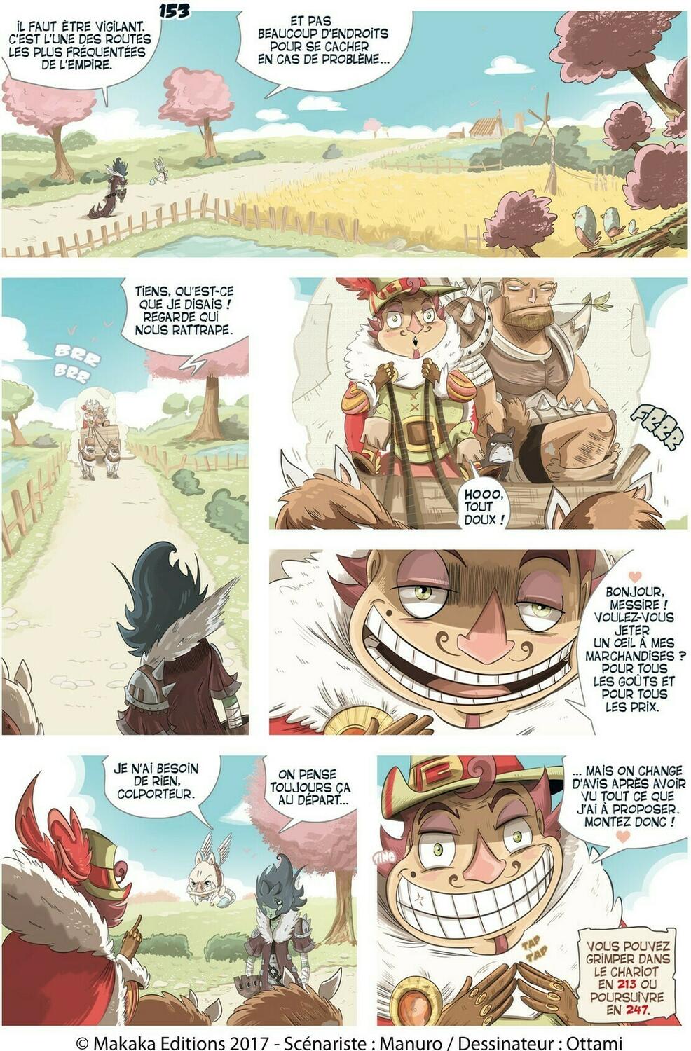 Magicae Tenebrae: La BD Dont Vous Êtes le Héros Page