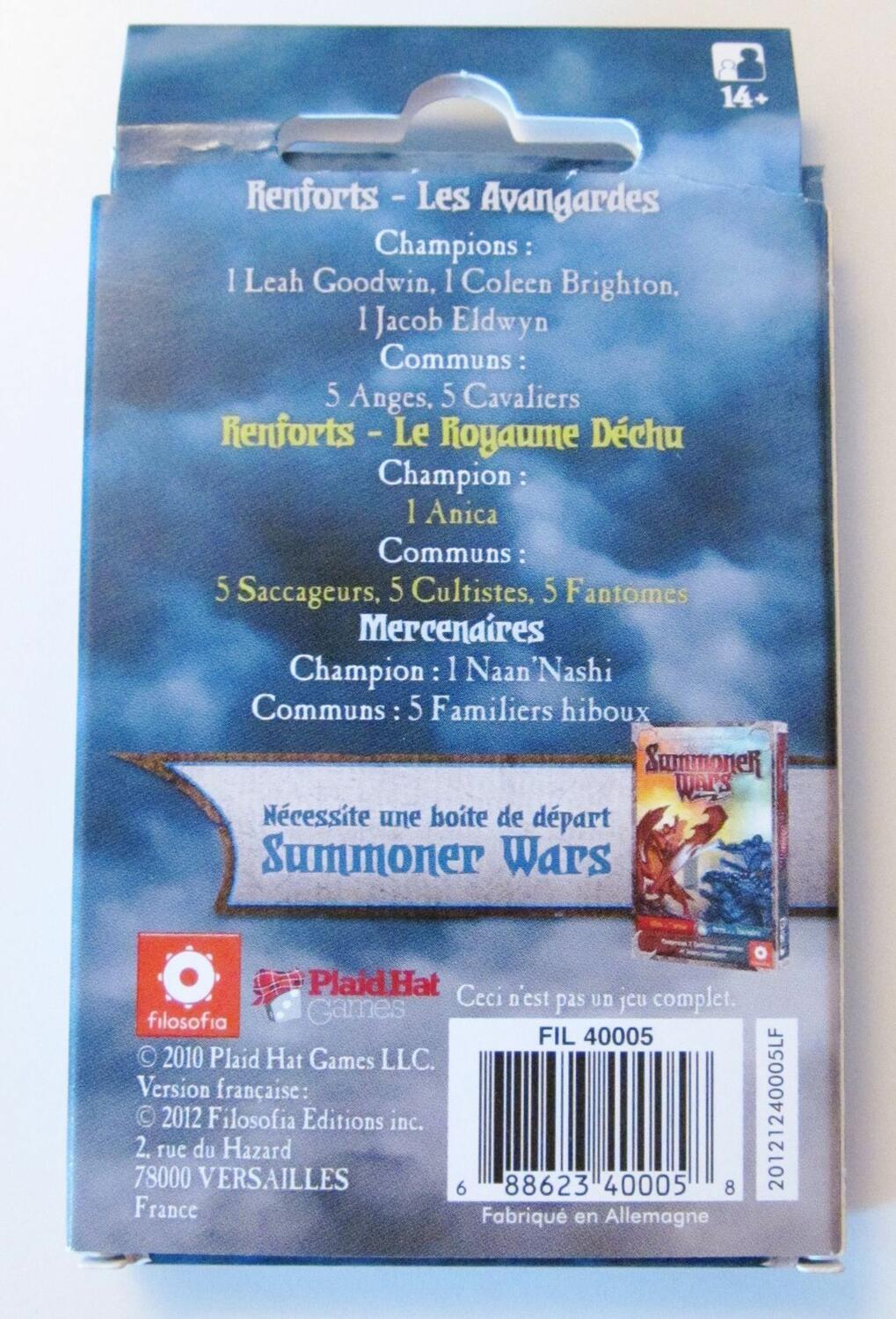 Summoner Wars: La Lame de Goodwin Back 3d