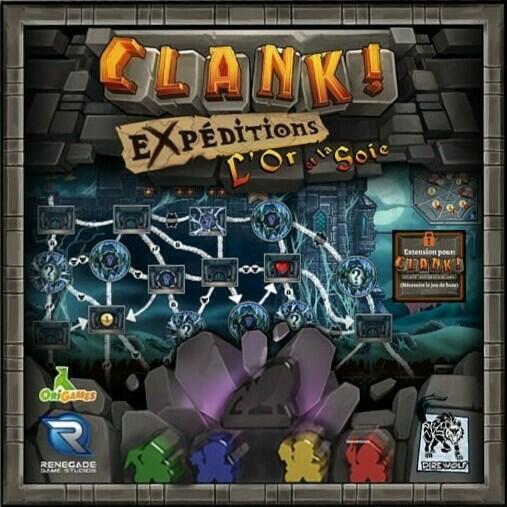 Clank ! Les Aventuriers du Deck-Building - Expéditions - L'Or et la Soie Cover