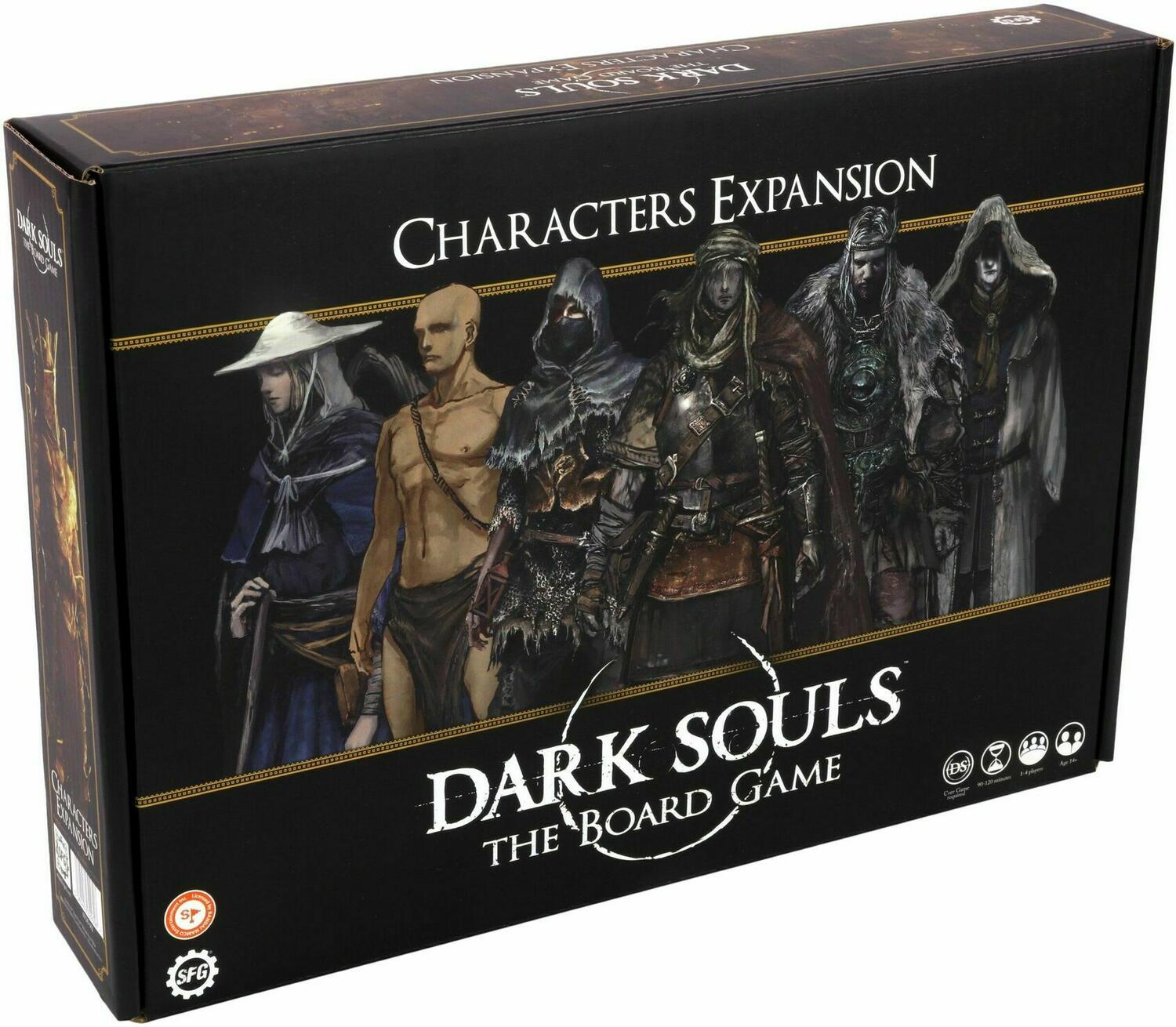 Dark Souls: The Board Game - Characters Cover 3d
