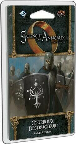 Le Seigneur des Anneaux: Le Jeu de Cartes - Courroux Destructeur Cover 3d