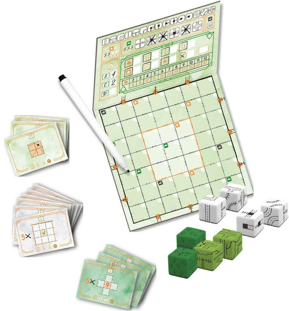 Railroad Ink: Challenge - Vert Luxuriant Eclate