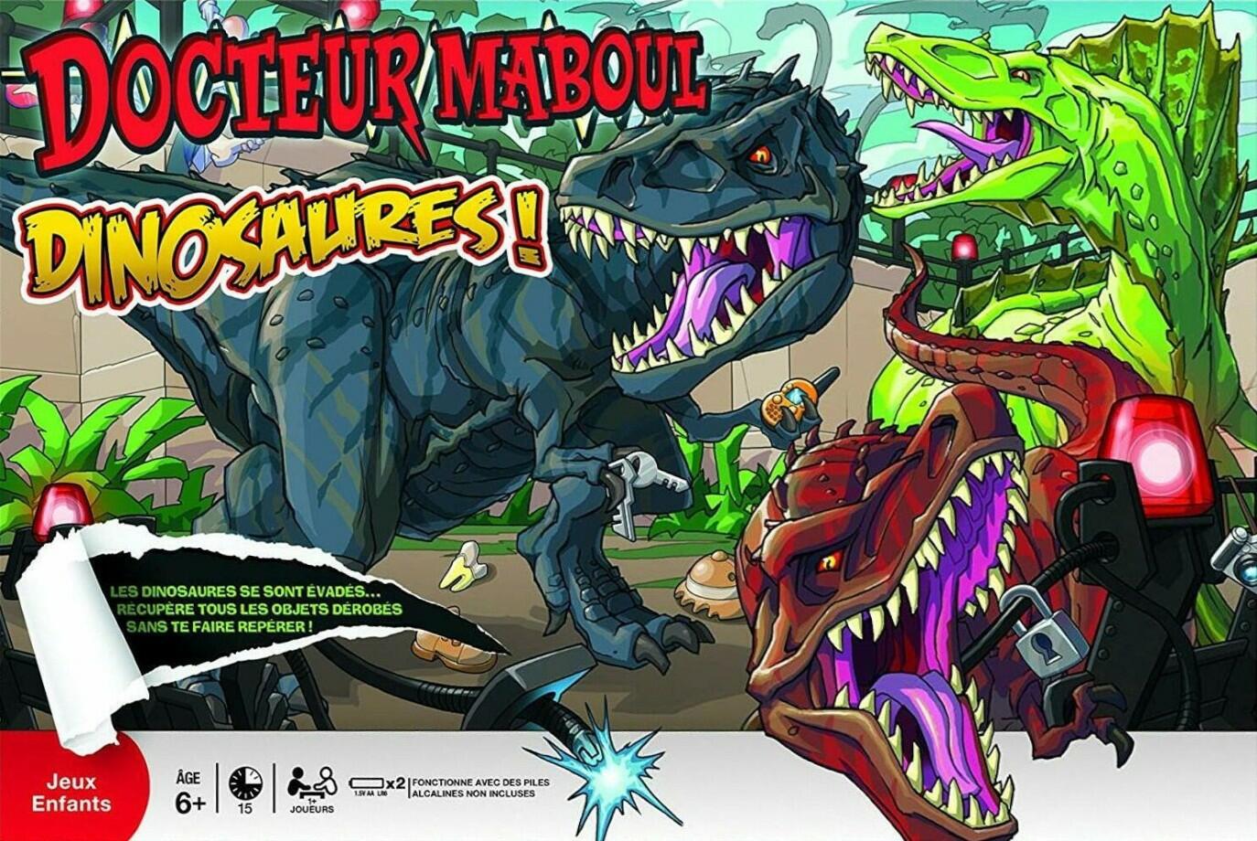 Docteur Maboul: Dinosaures ! Cover
