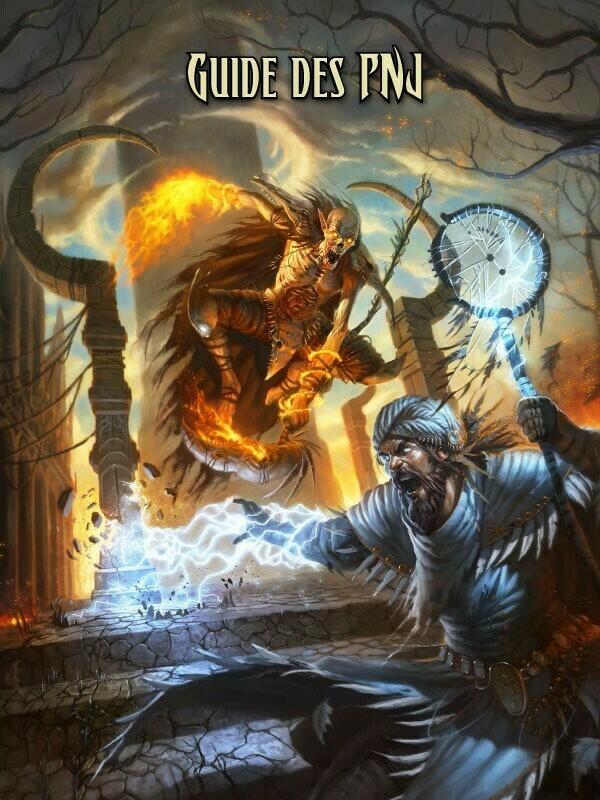 Pathfinder: Le Jeu de Rôle - Manuel des PNJ Artwork