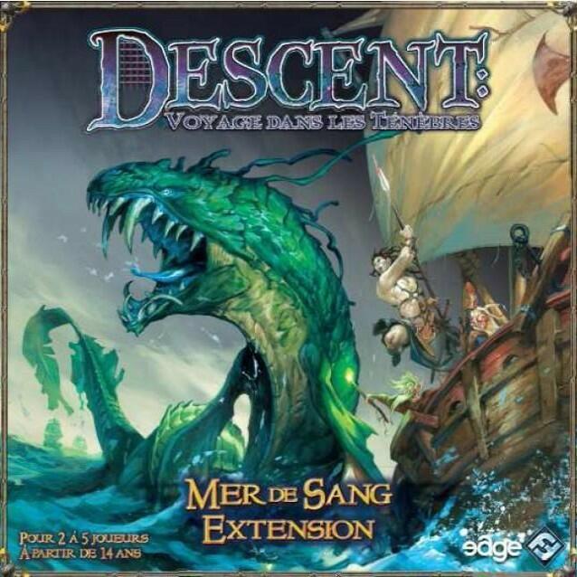 Descent: Voyages Dans les Ténèbres - Mer de Sang Cover