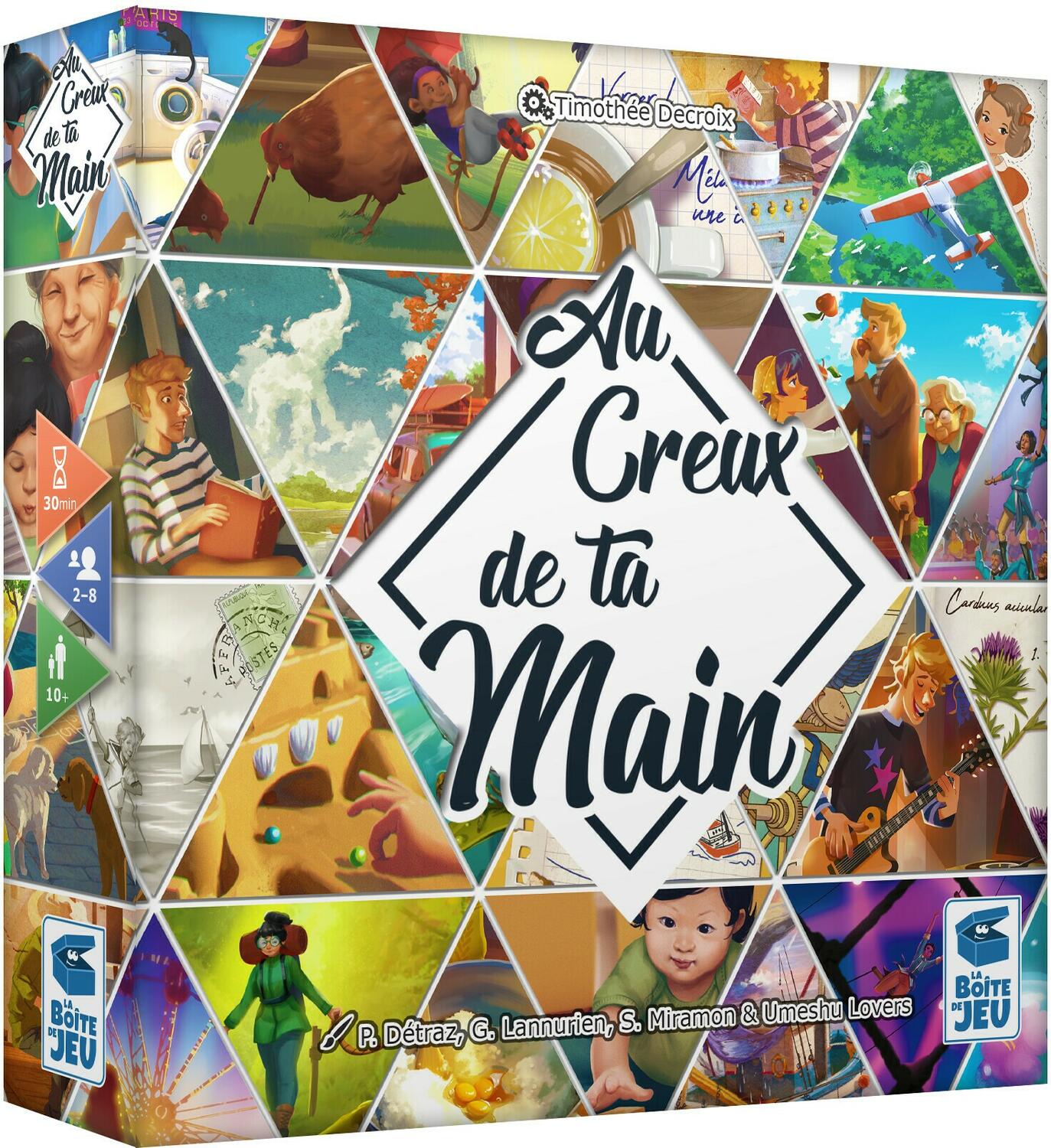 Au Creux de ta Main Cover 3d