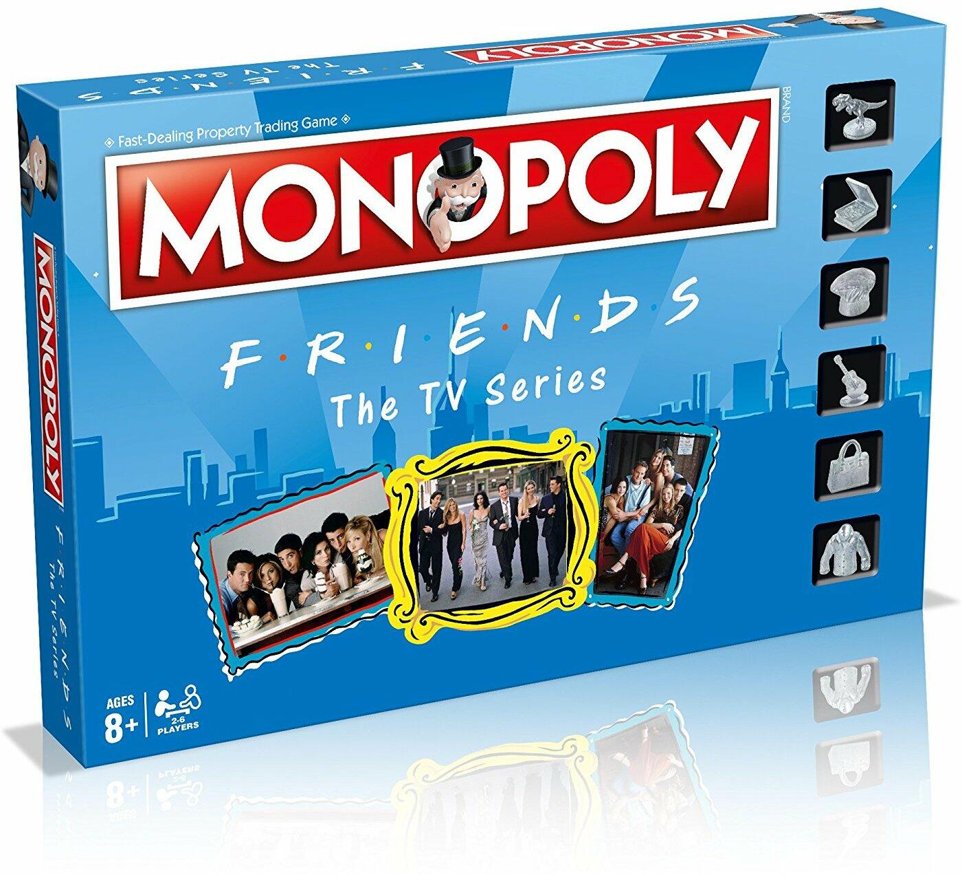 Monopoly: Friends - The TV Series Cover 3d