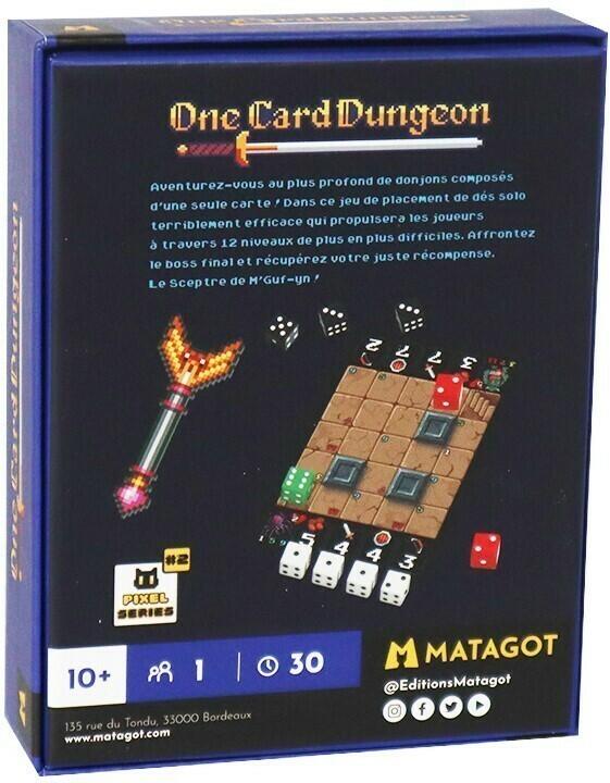 One Card Dungeon Back 3d