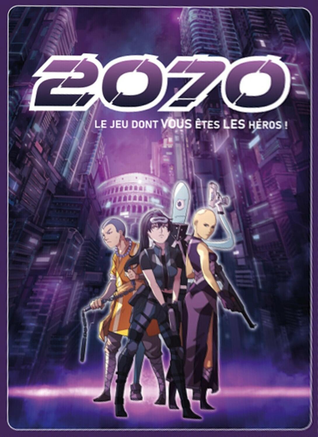 2070: Le Jeu Dont vous Êtes les Héros ! Cover