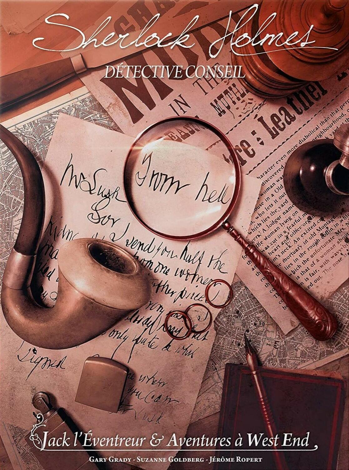 Sherlock Holmes: Détective Conseil - Jack l'Eventreur et Aventures à West End Cover