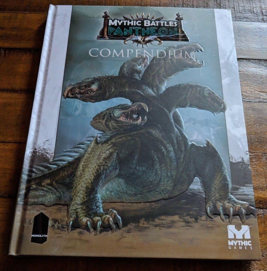 Mythic Battles: Pantheon - Compendium Cover 3d