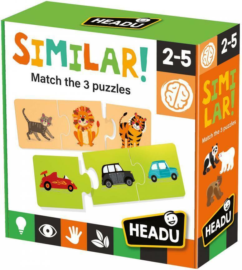 Similar ! Match the 3 Puzzles Cover 3d