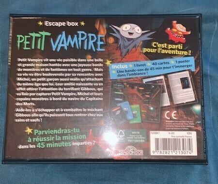 Escape Box: Petit Vampire Back 3d