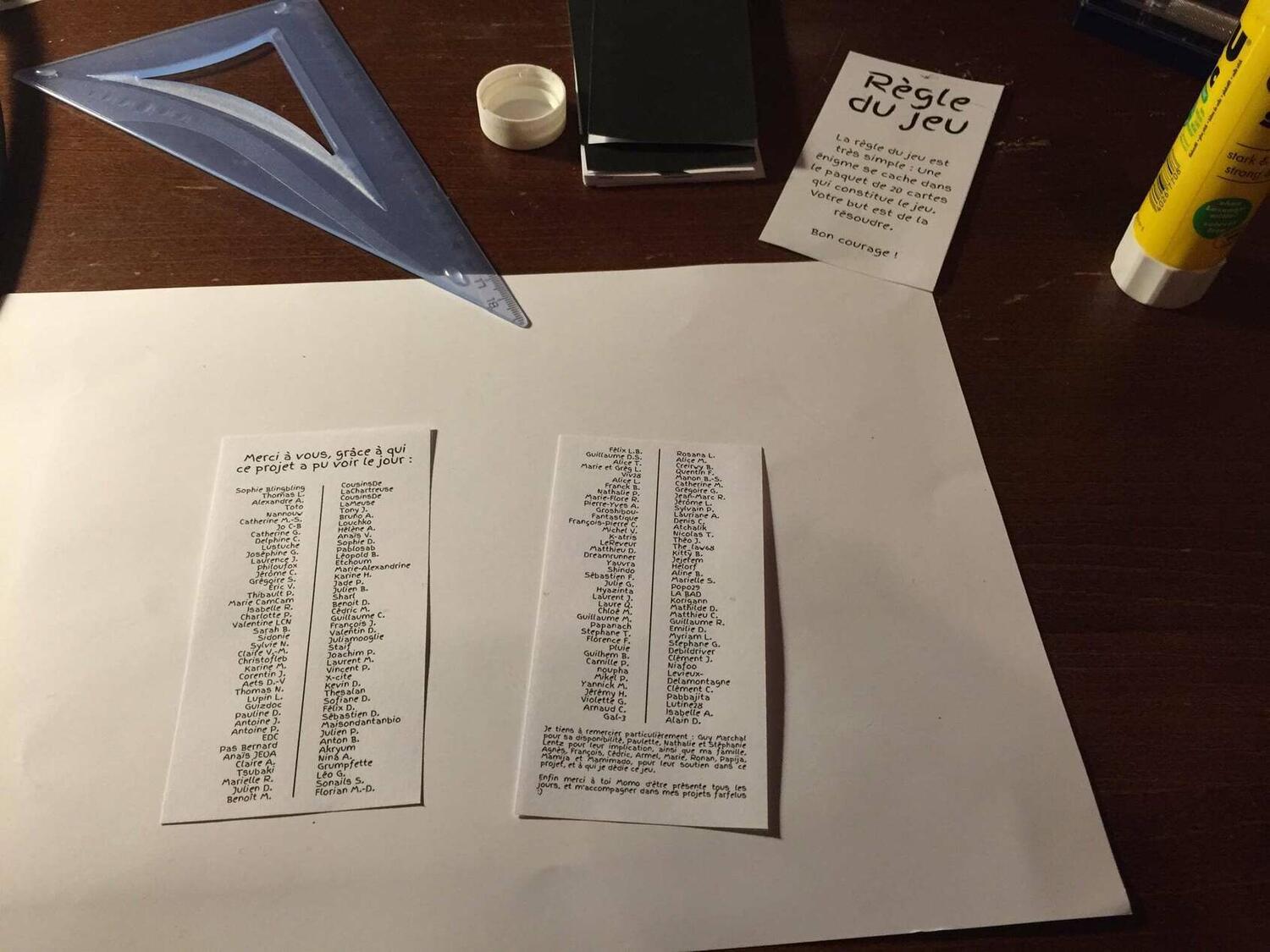 五 - Énigme Eclate