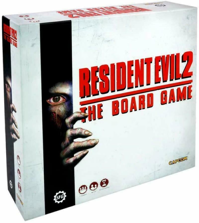 Resident Evil 2: The Board Game Cover 3d