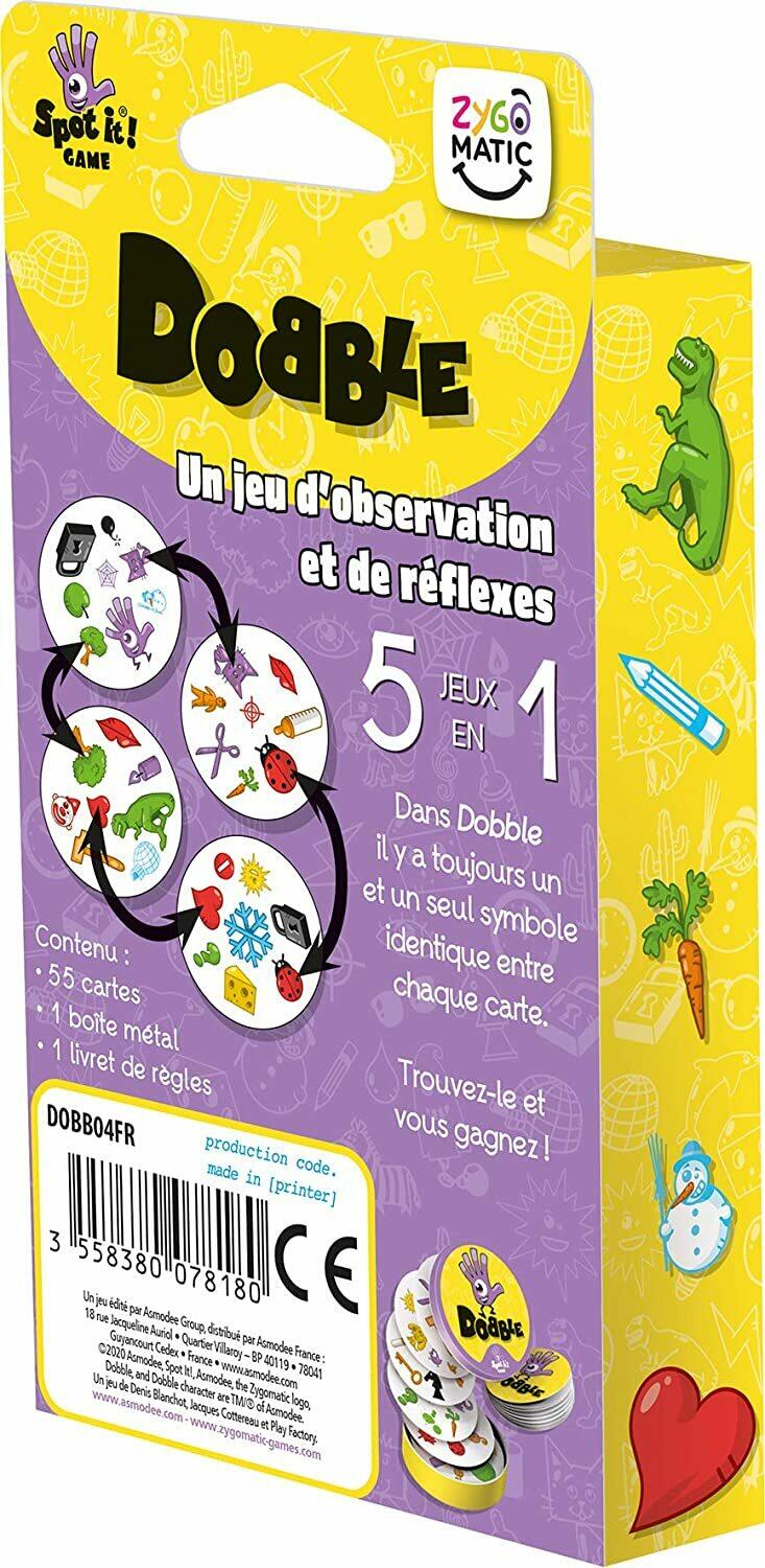 Dobble: Classique 2020 Back 3d