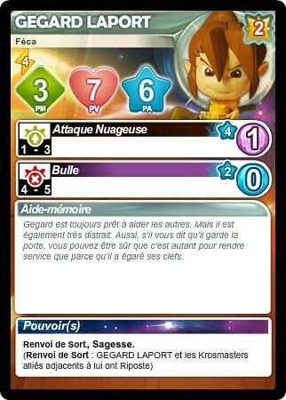 Krosmaster: Saison 02 - Les Professionnels Carte