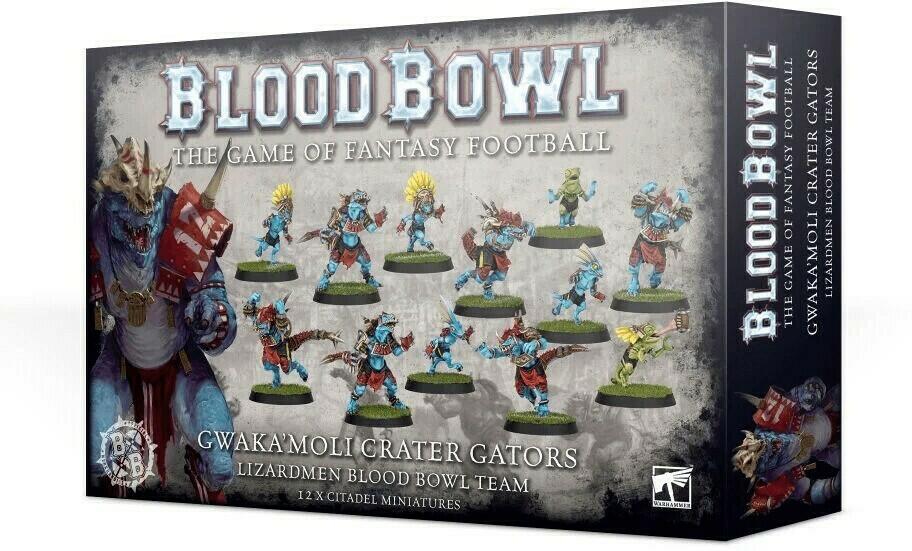 Blood Bowl: The Game of Fantasy Football - Gwaka'moli Crater Gators Cover 3d