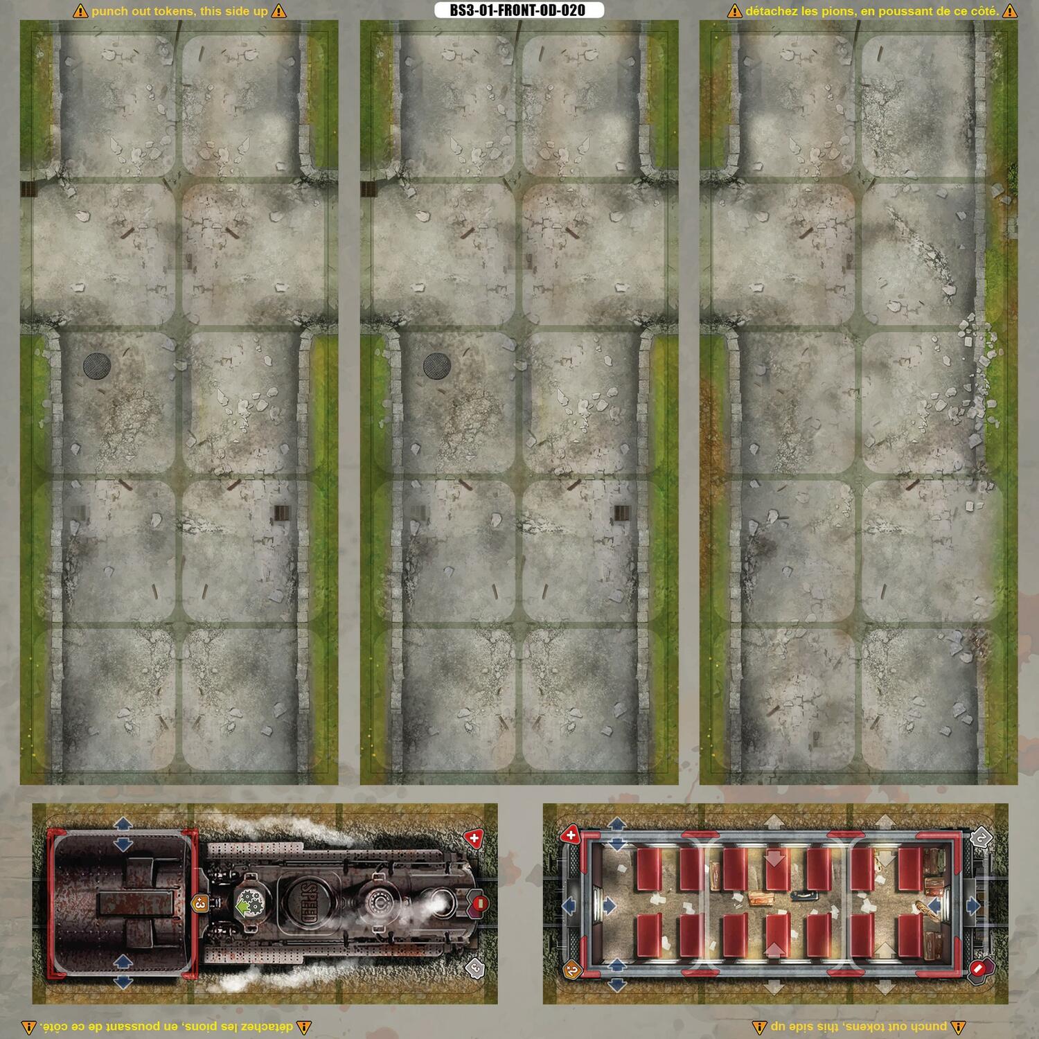 Heroes of Normandie: Battleground Set 3 - Terrain Pack Tuiles