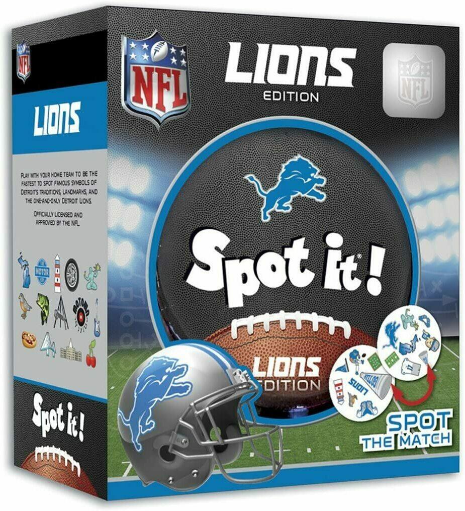 Spot it! Detroit Lions Edition Cover 3d