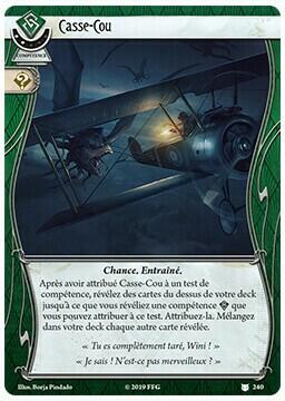 Horreur à Arkham: Le Jeu de Cartes - Point de Non-Retour Carte