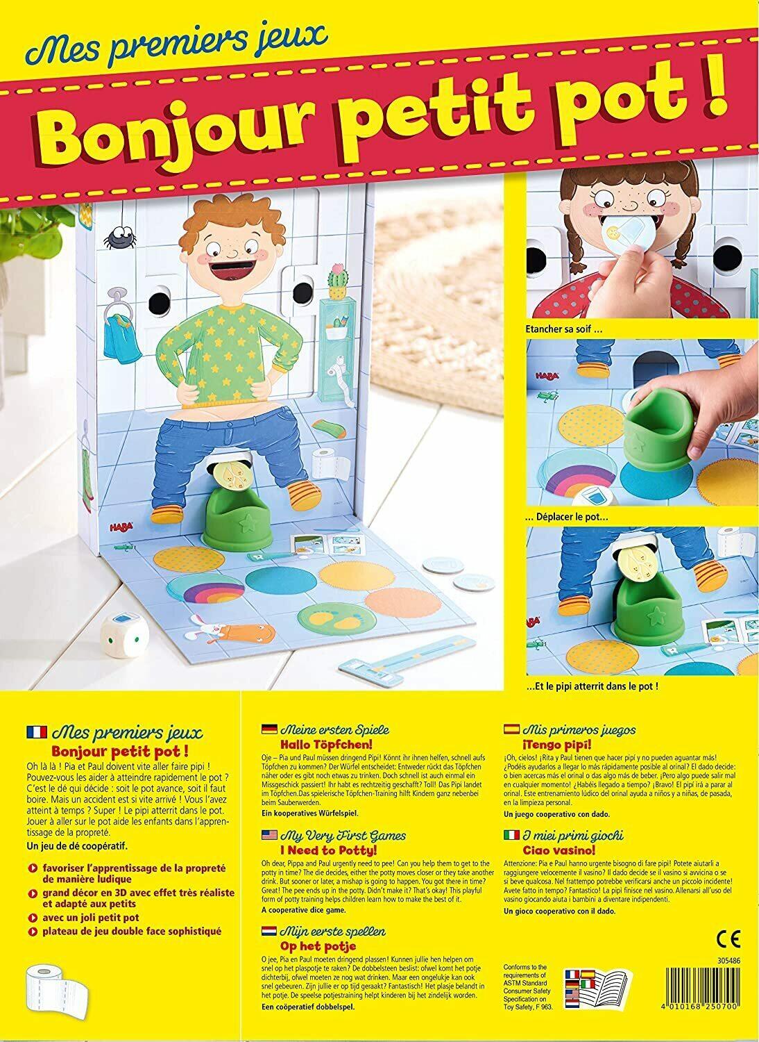 Mes Premiers Jeux: Bonjour Petit Pot Back