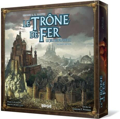 Le Trône de Fer: Le Jeu de Plateau Cover 3d