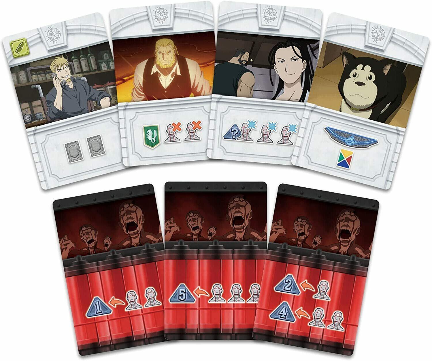 Fullmetal Alchemist: Brotherhood - The Promised Day Cartes