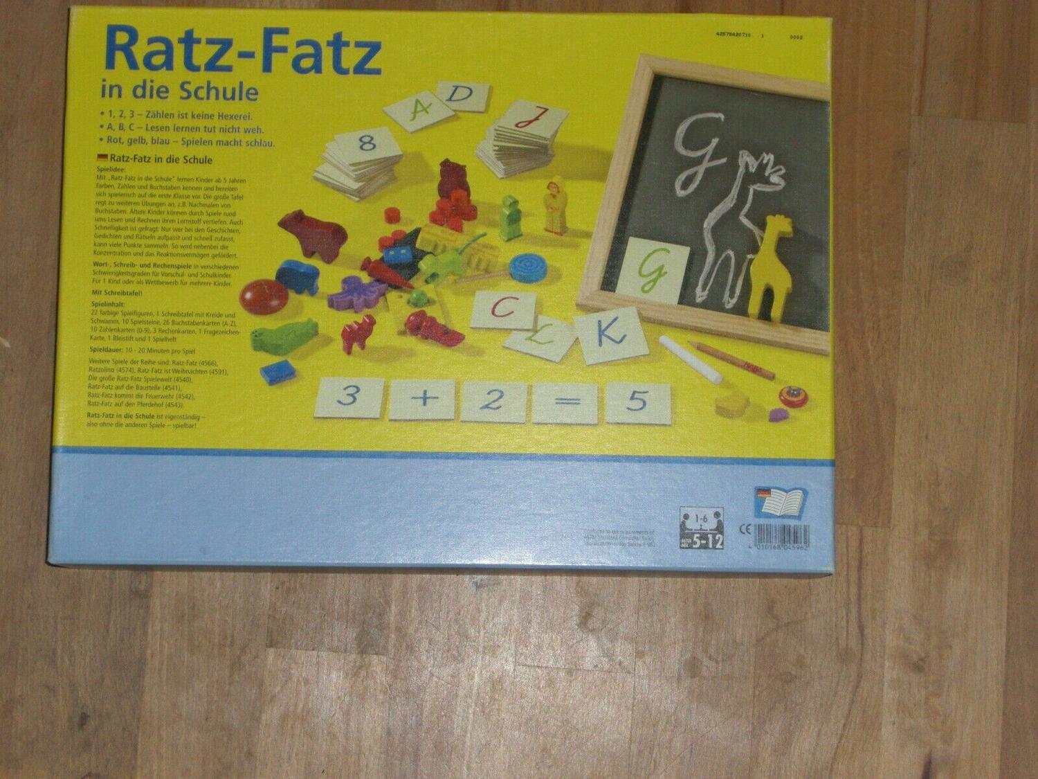 Ratz Fatz: In die Schule Back