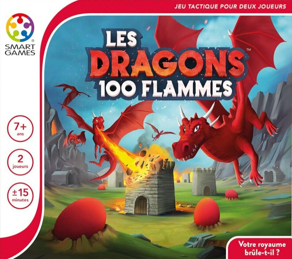Les Dragons 100 Flammes Cover