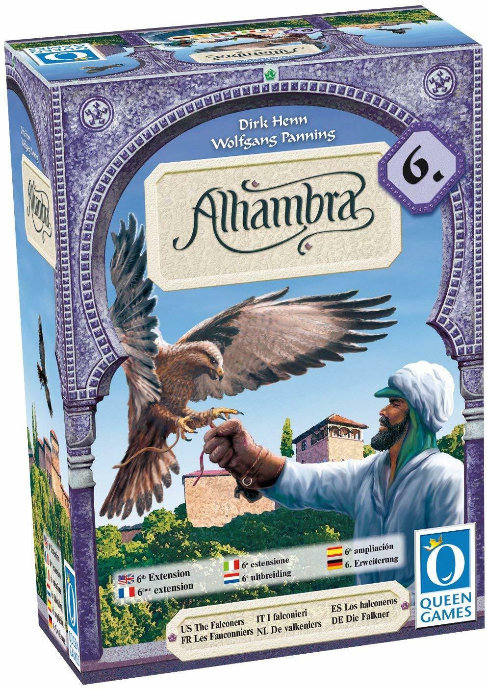Alhambra: 6. Les Fauconniers Cover 3d