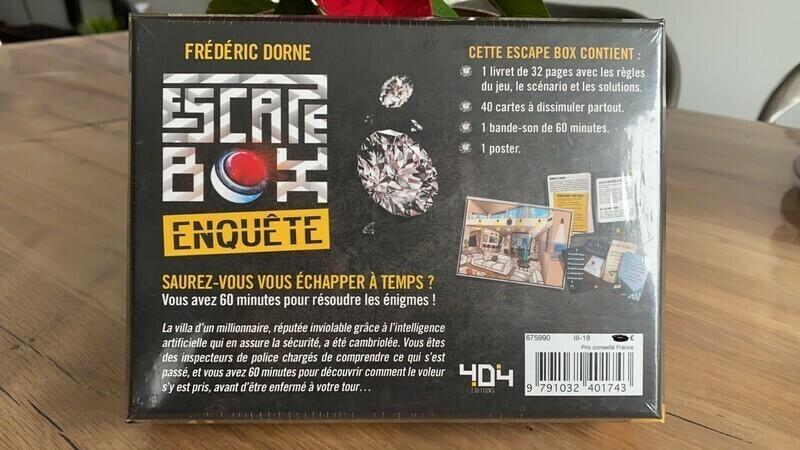 Escape Box: Enquête Back 3d