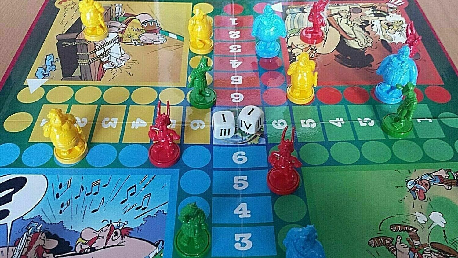 Jeu des Petits Chevaux: Astérix le Gaulois Zoom