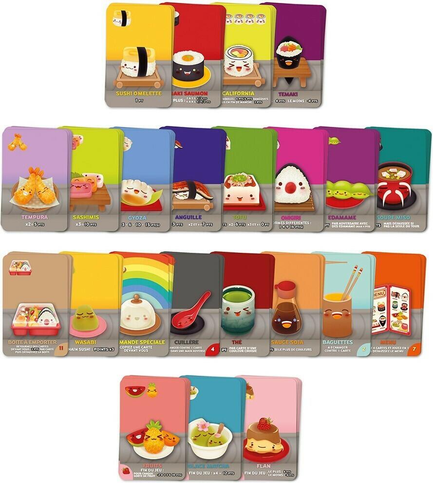 Sushi Go Party ! Cartes