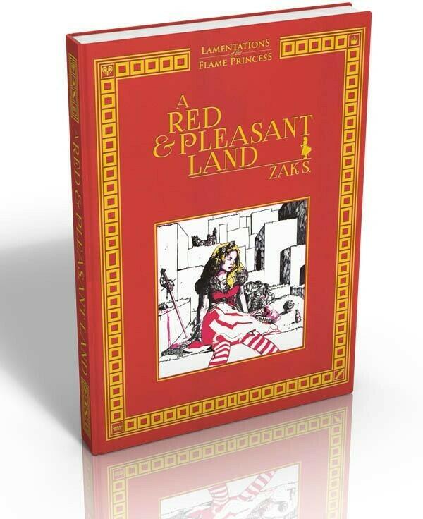 Lamentations of the Flame Princess: A Red and Pleasant Land Cover 3d