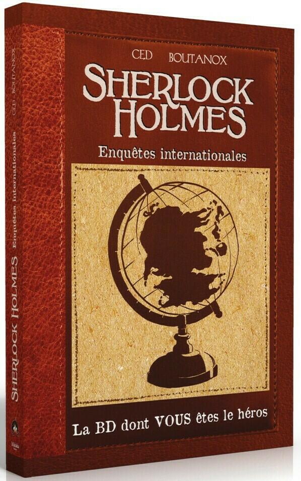 Sherlock Holmes: Enquêtes Internationales - La BD Dont Vous Êtes le Héros Cover 3d