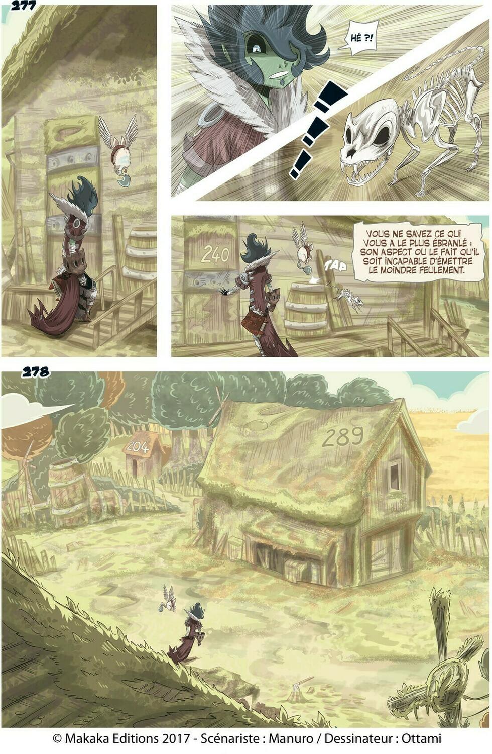 Magicae Tenebrae: La BD Dont Vous Êtes le Héros Page