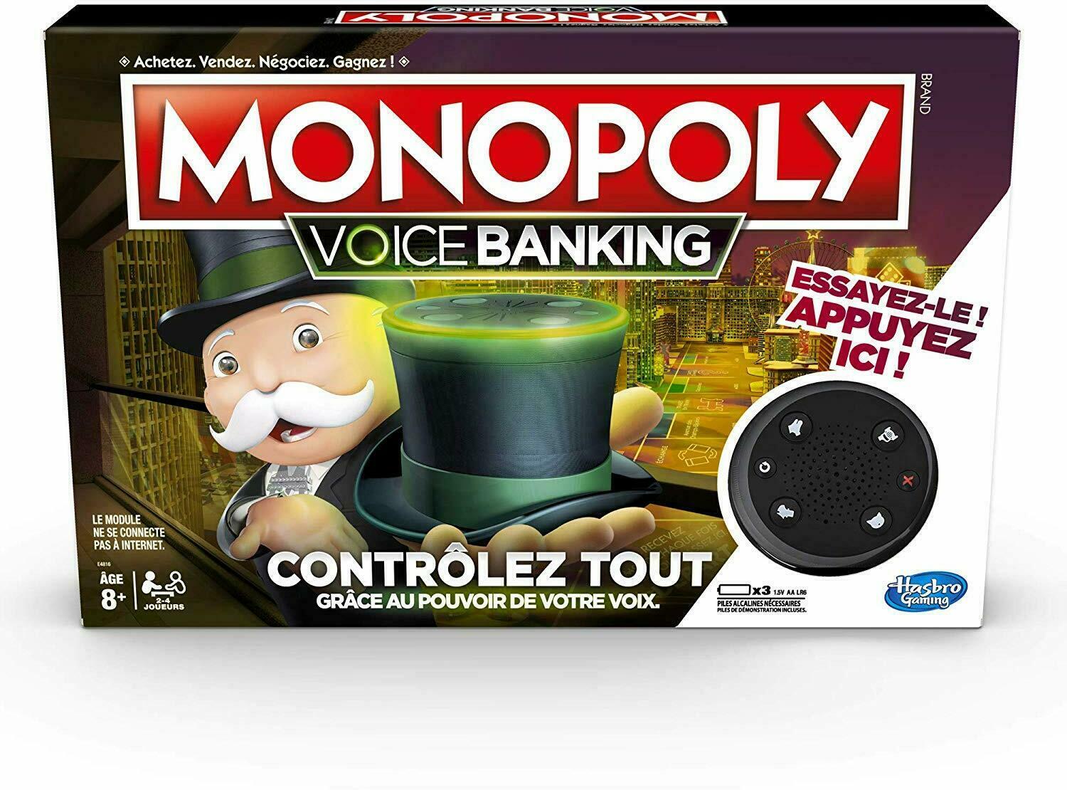 Monopoly: Voice Banking Cover 3d