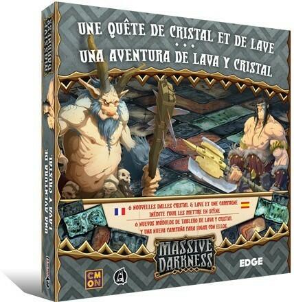 Massive Darkness: Une Quête de Cristal et de Lave Cover 3d