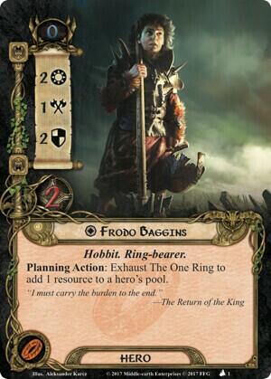 Le Seigneur des Anneaux: Le Jeu de Cartes - La Montagne de Feu Carte