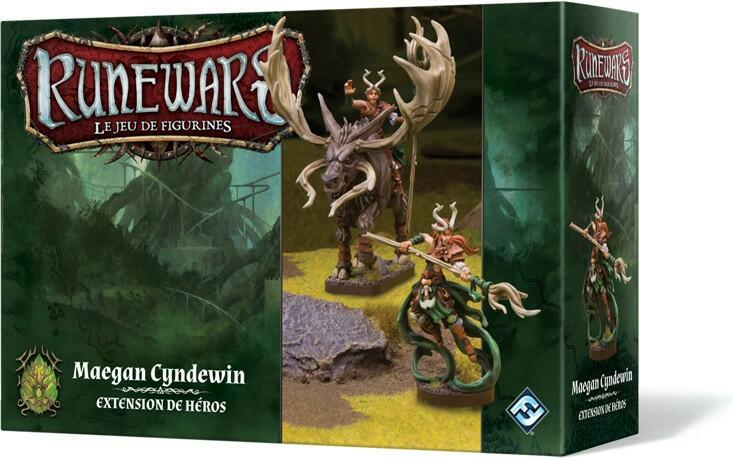 Runewars: Le Jeu de Figurines - Maegan Cyndewin Cover 3d