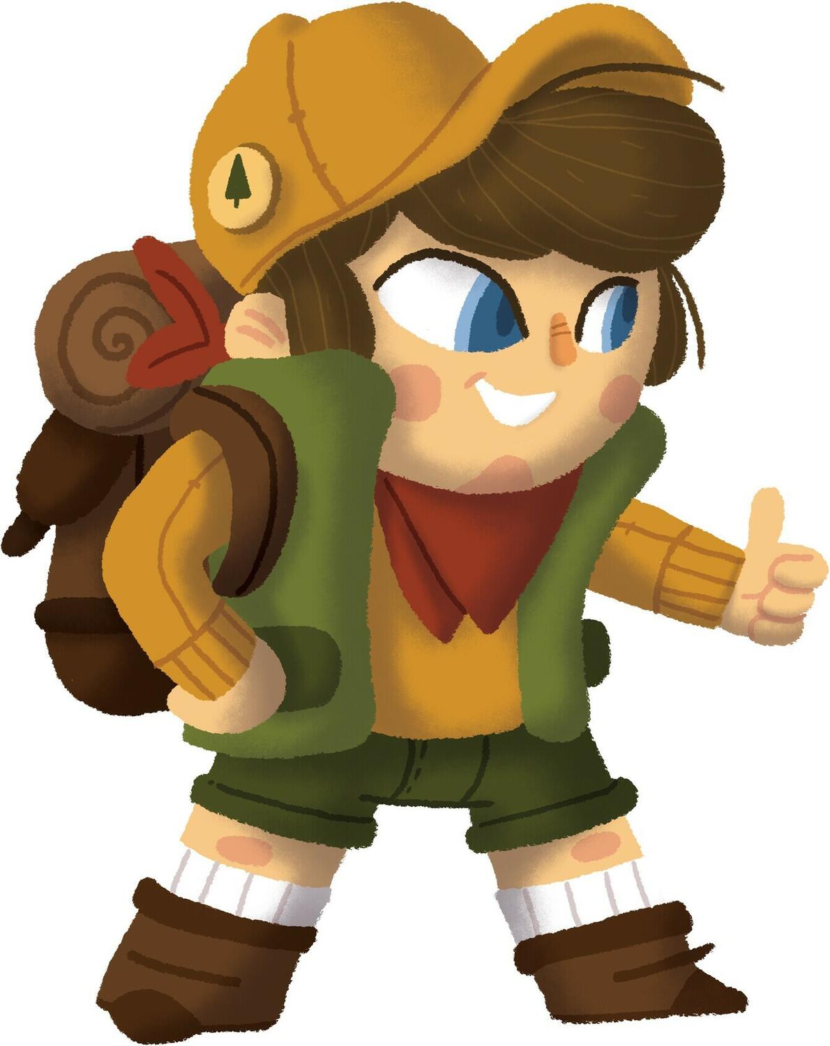 Ma Première Aventure: Sur la Piste du Dahu Personnage