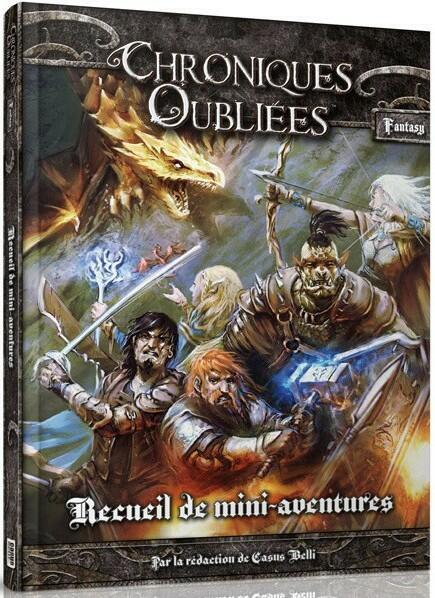 Chroniques Oubliées: Fantasy - Recueil de Mini-Aventures Cover 3d